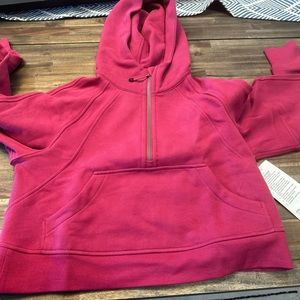 Lululemon scuba oversized half-zip hoodie xs/s nwt